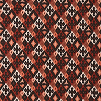 Schumacher: Sasha Diamond Ikat 80660 Terracotta