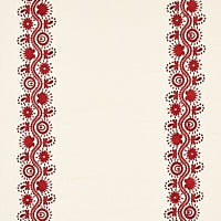 Schumacher: Theodora Embroidery 80742 Red