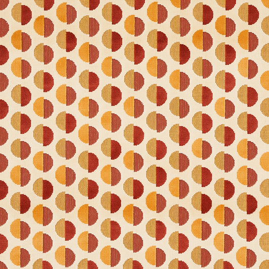 Schumacher: Half Moon Velvet 80851 Ochre