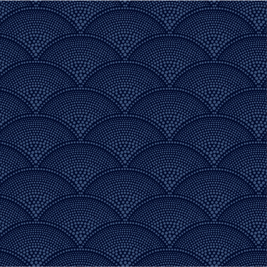 COLE & SON FEATHER FAN MIDNIGHT
