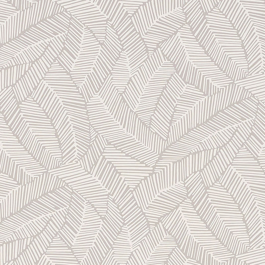 Schumacher:  Abstract Leaf Wallpaper 5007531 Dove
