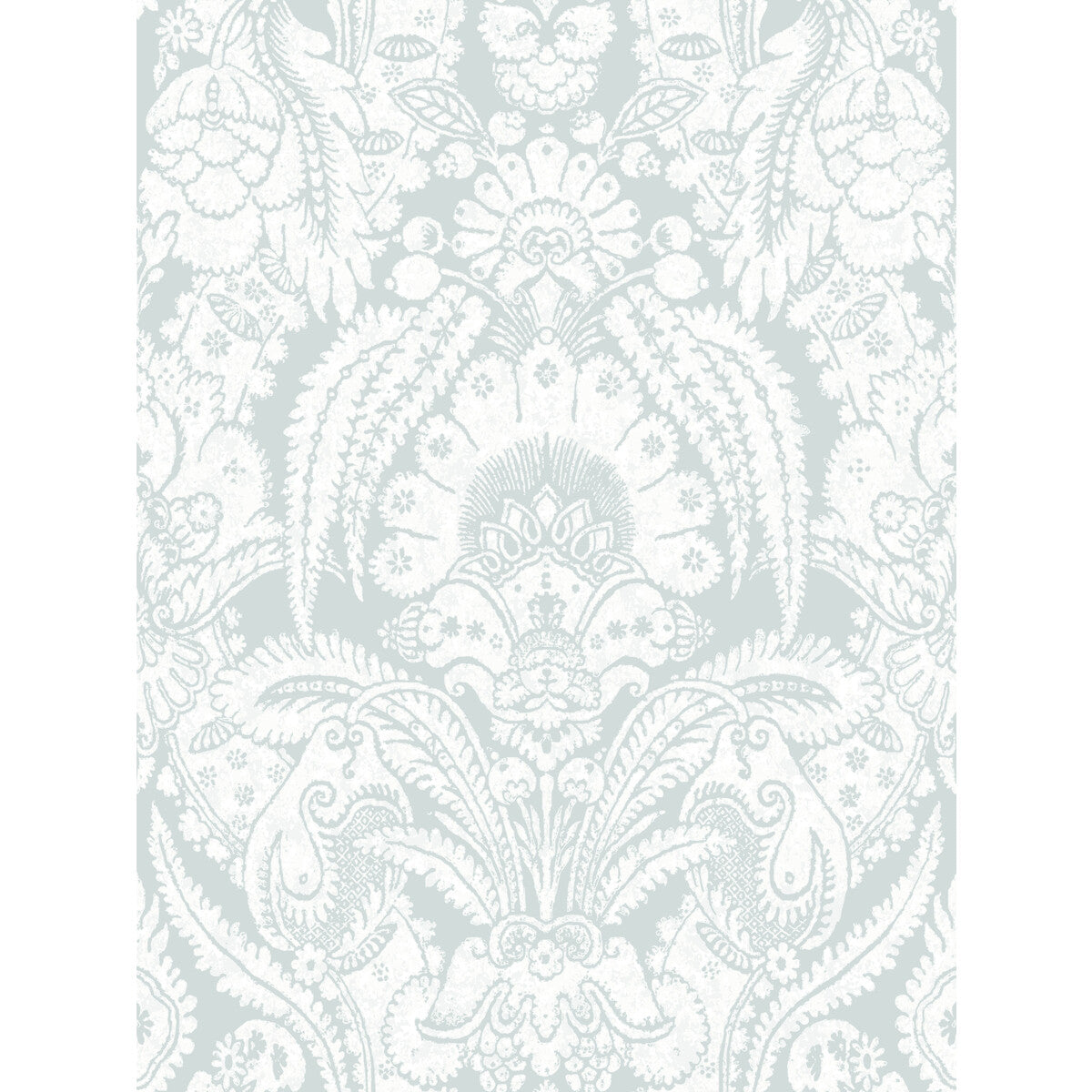COLE & SON CHATTERTON PALE BLUE AND WHITE