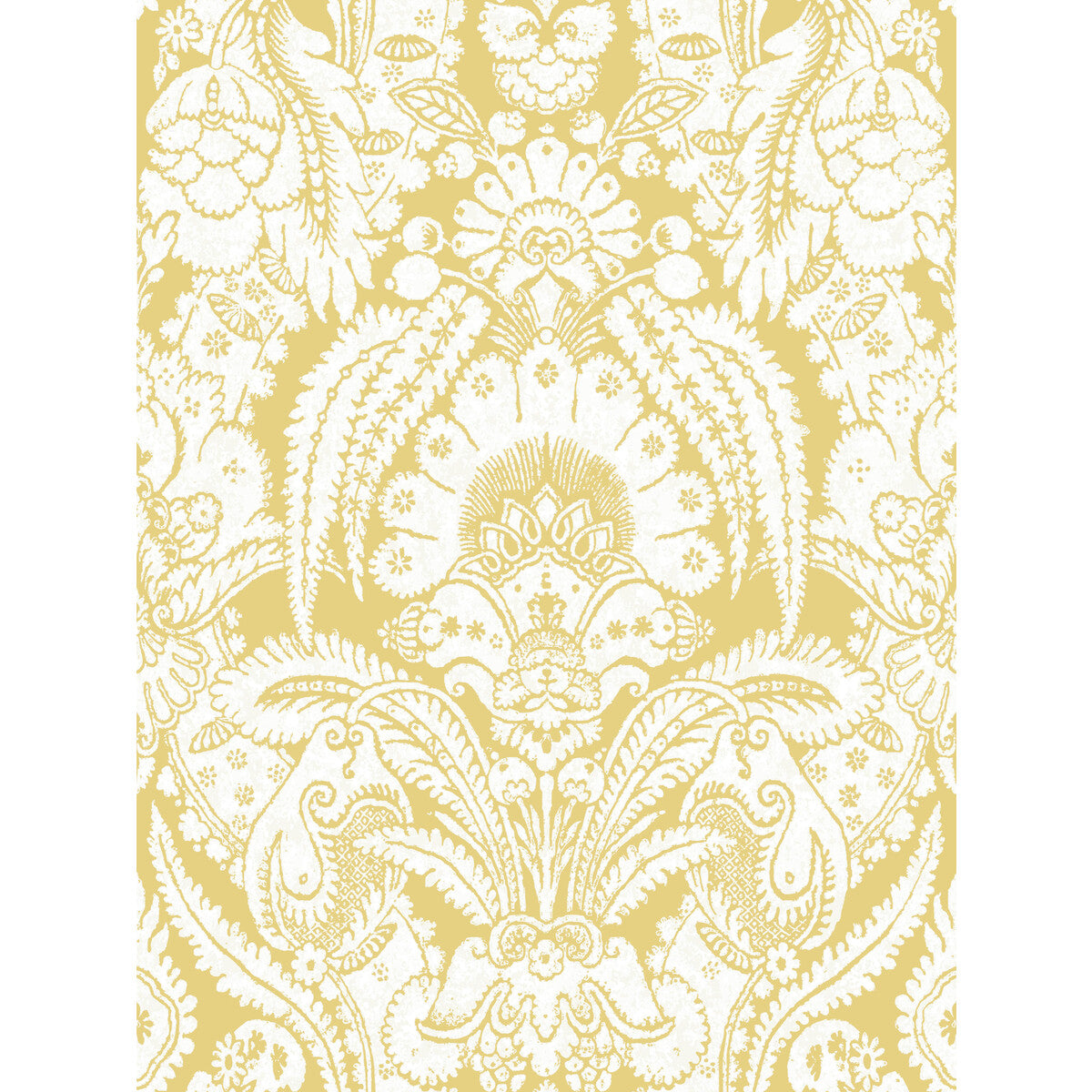 COLE & SON CHATTERTON FRENCH YELLOW AND IVORY