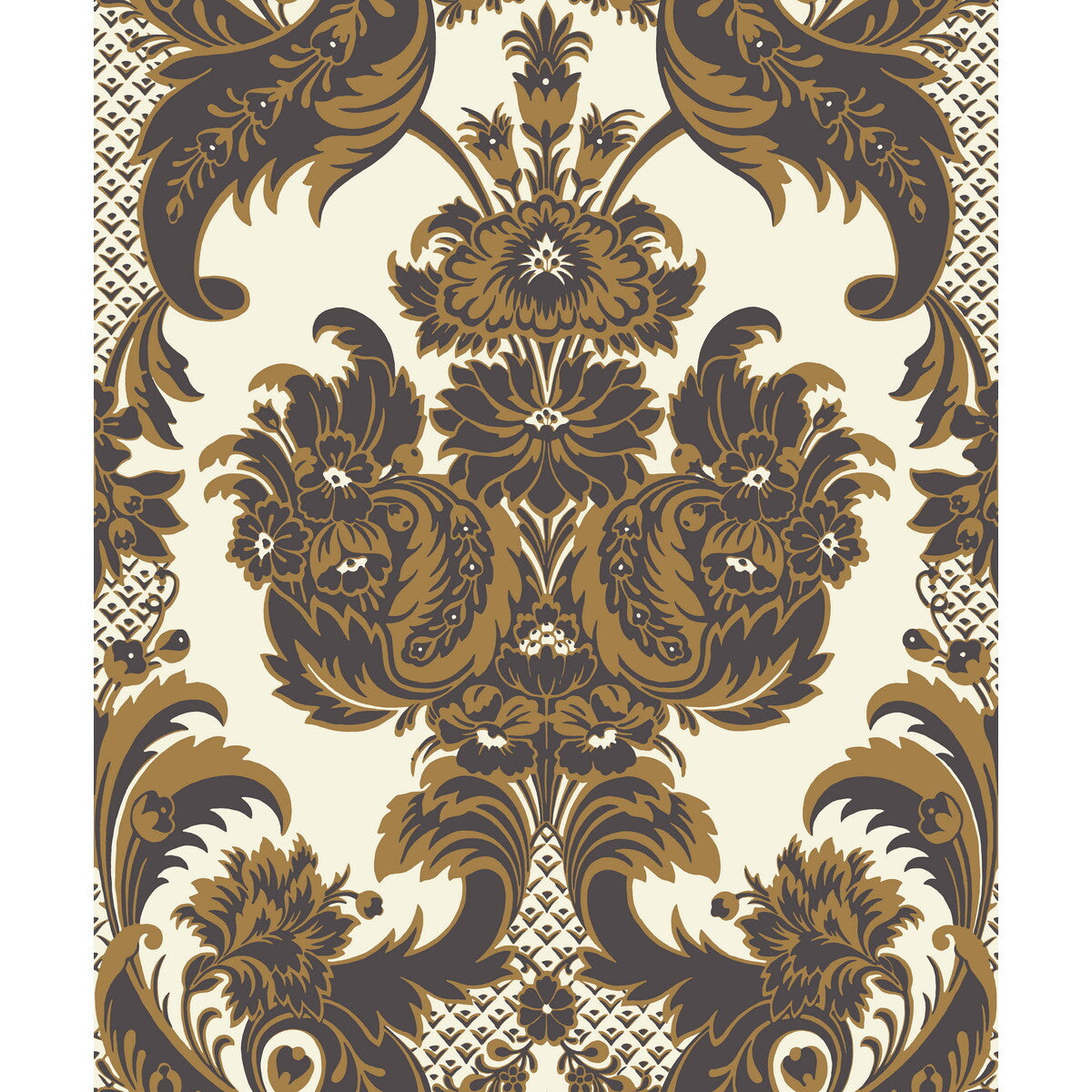 COLE & SON WYNDHAM BLACK & GOLD