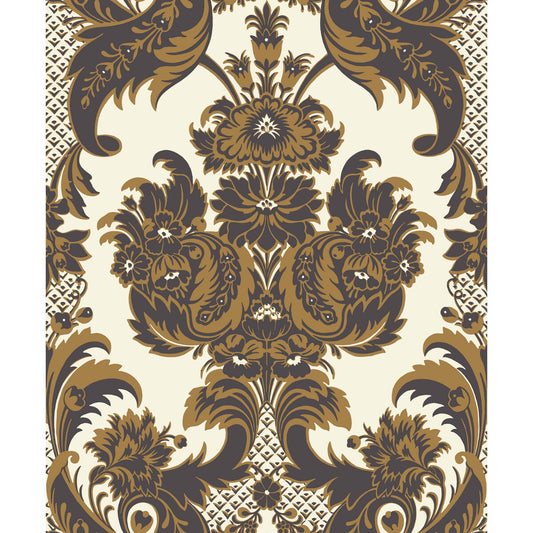 COLE & SON WYNDHAM BLACK & GOLD