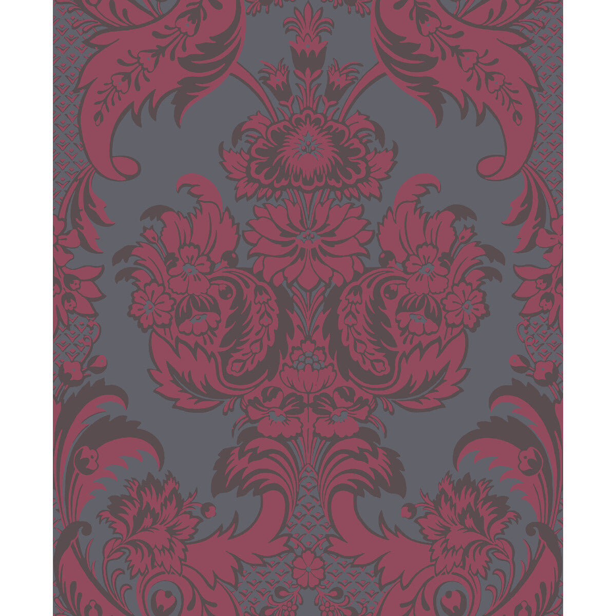 COLE & SON WYNDHAM RED AND SLATE
