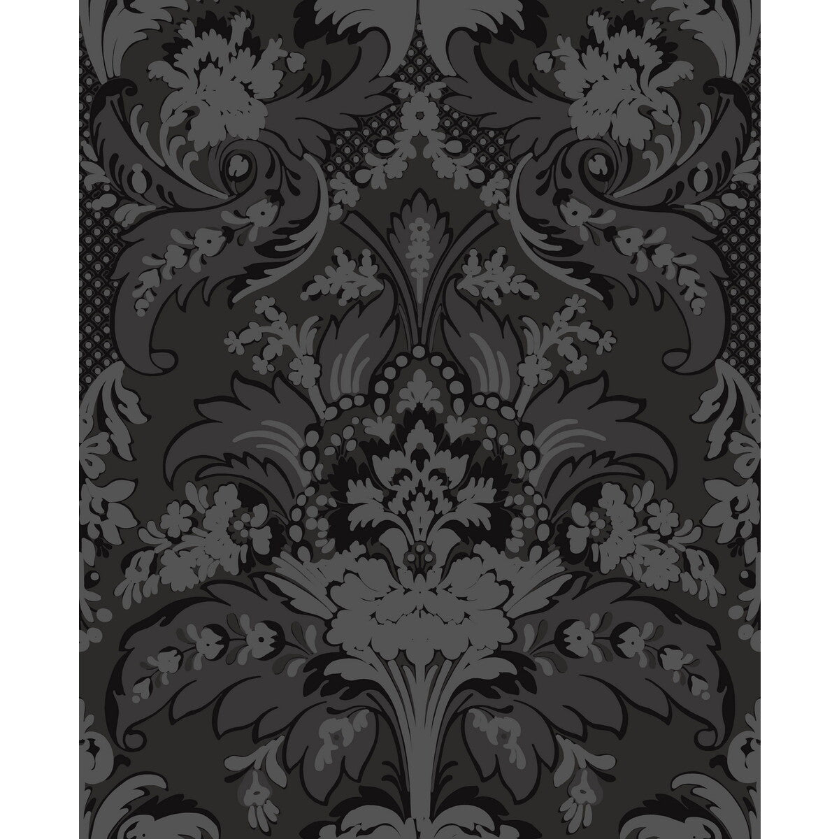 COLE & SON ALDWYCH BLACK AND GRAPHITE