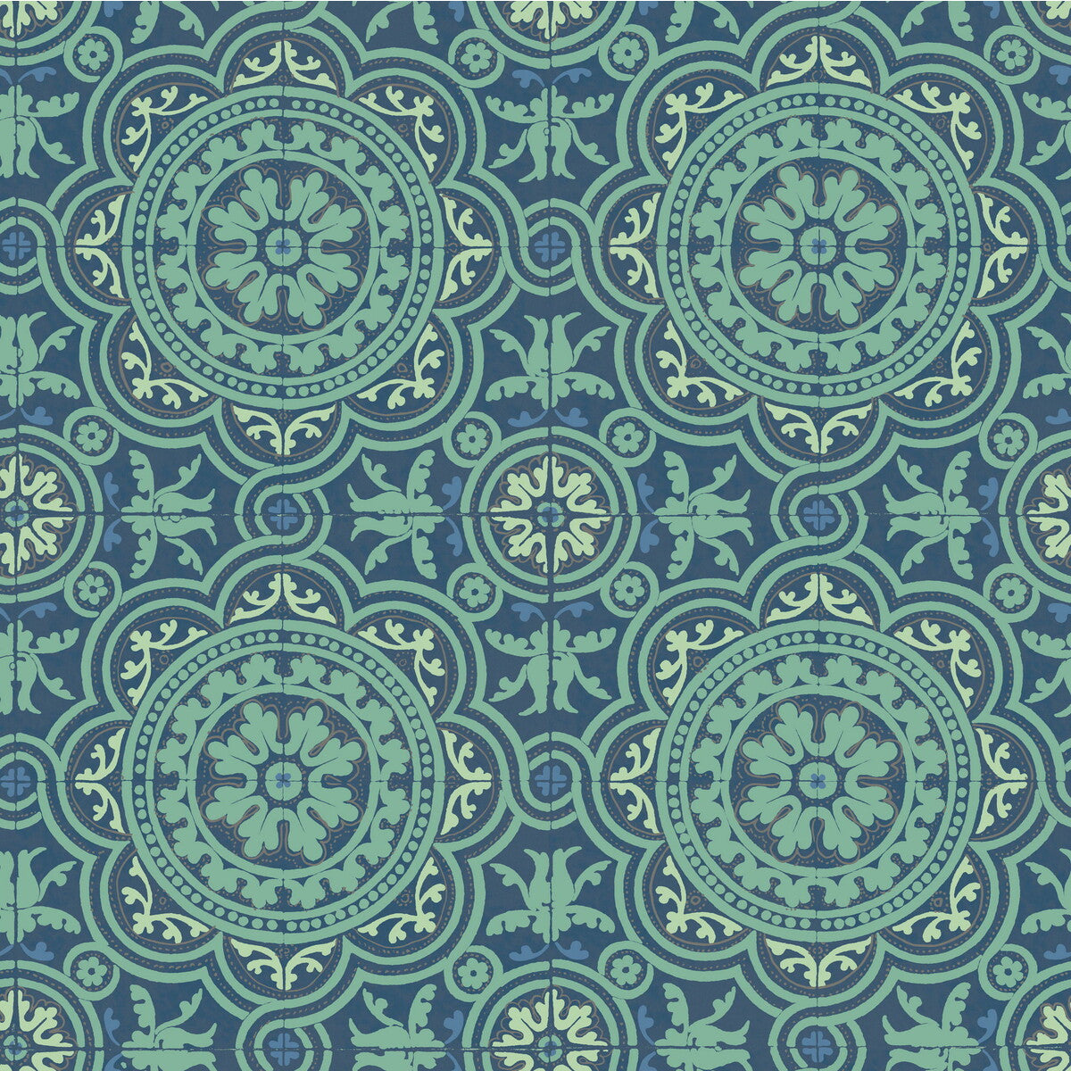 COLE & SON PICCADILLY TEAL AND GOLD