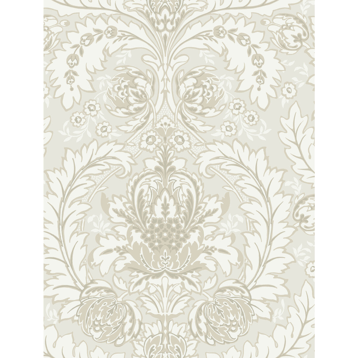 COLE & SON COLERIDGE WHITE AND IVORY