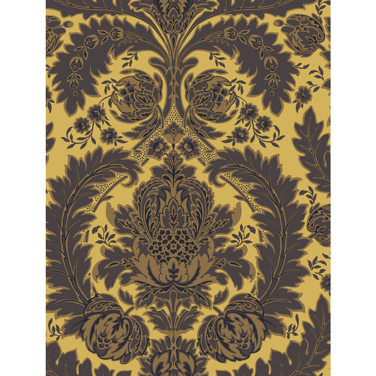 COLE & SON COLERIDGE YELLOW GOLD AND BLACK