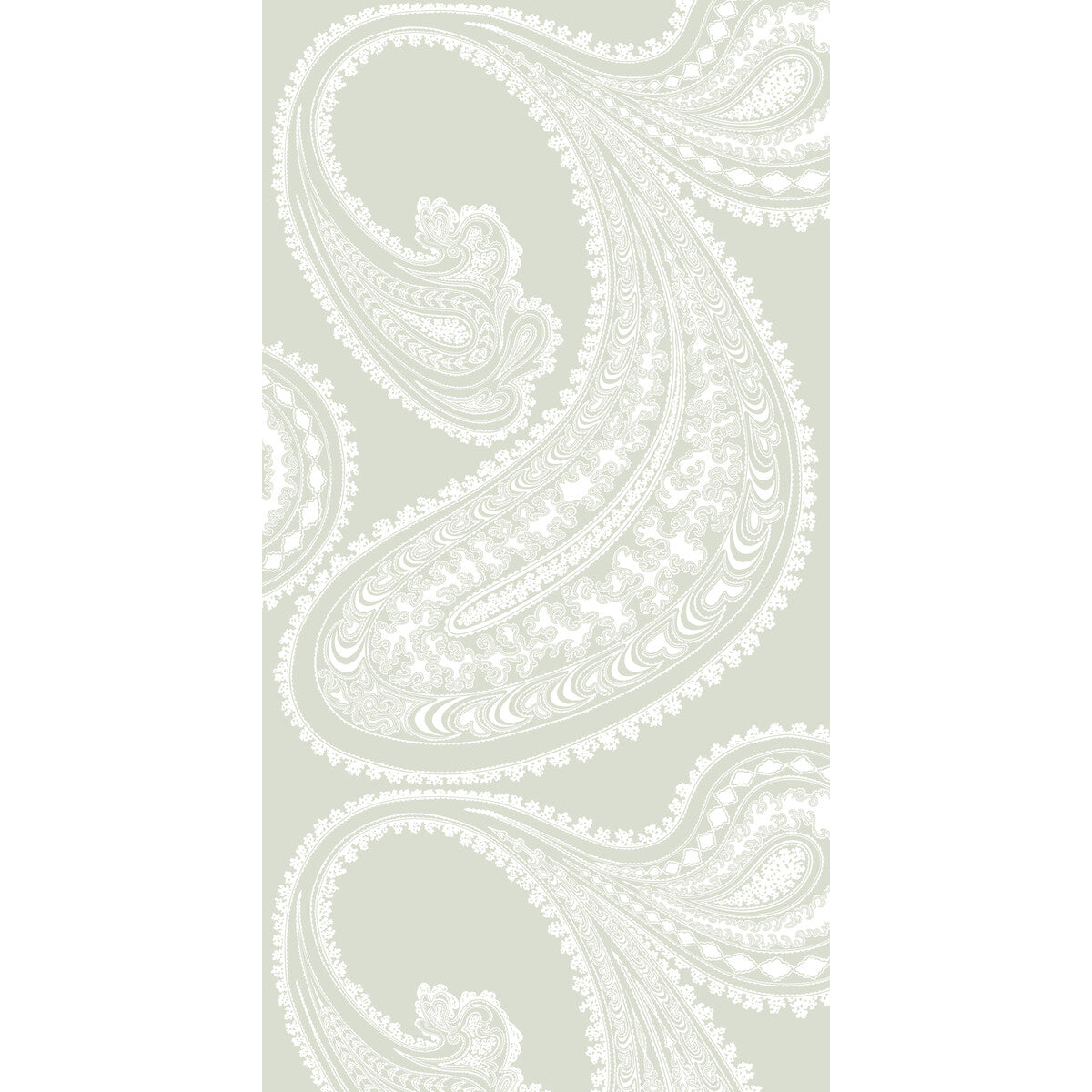 COLE & SON RAJAPUR WHITE/OLIVE