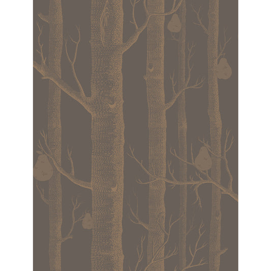 COLE & SON WOODS & PEARS BRONZE/BLACK