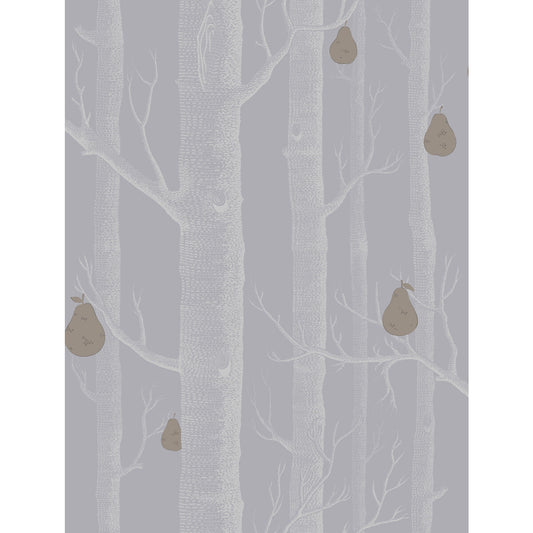 COLE & SON WOODS & PEARS SLATE/SILVER