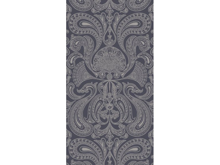 Cole & Son WP: Contemporary Restyled Malabar 95/7043.CS.0 Gold/Silver/Charcoal