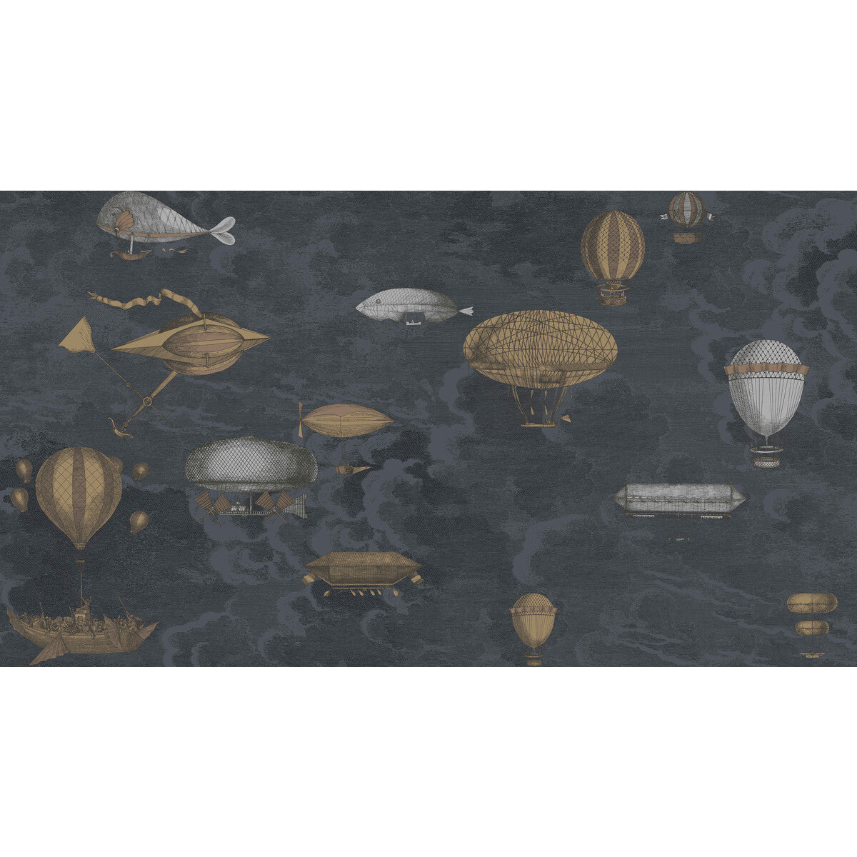 COLE & SON MACCHINE VOLANTI MIDNIGHT