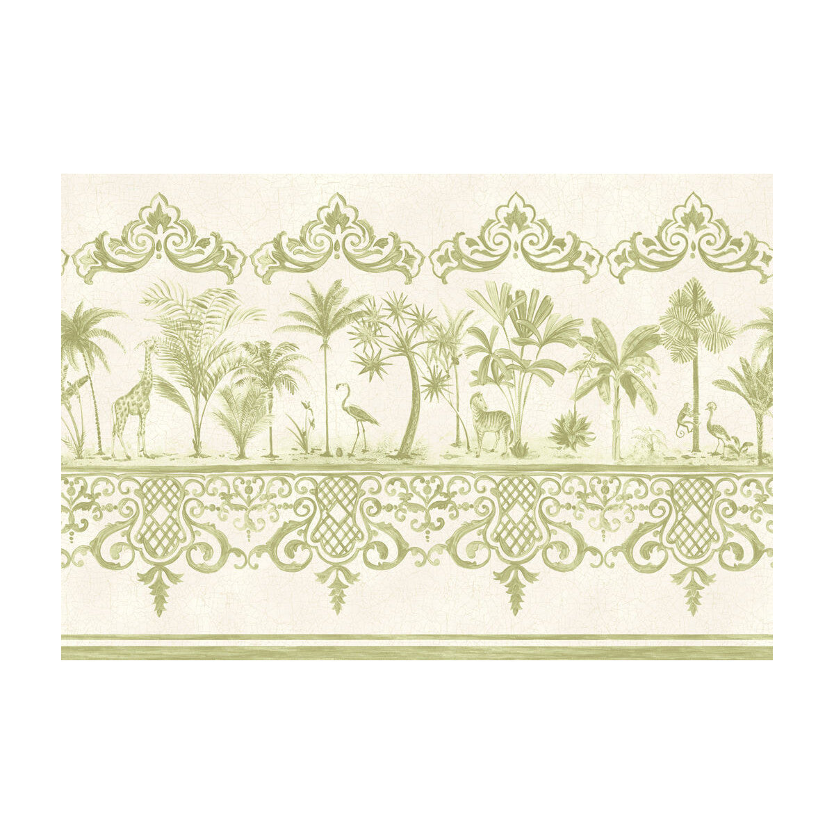 COLE & SON ROU BORDER OLD OLIVE