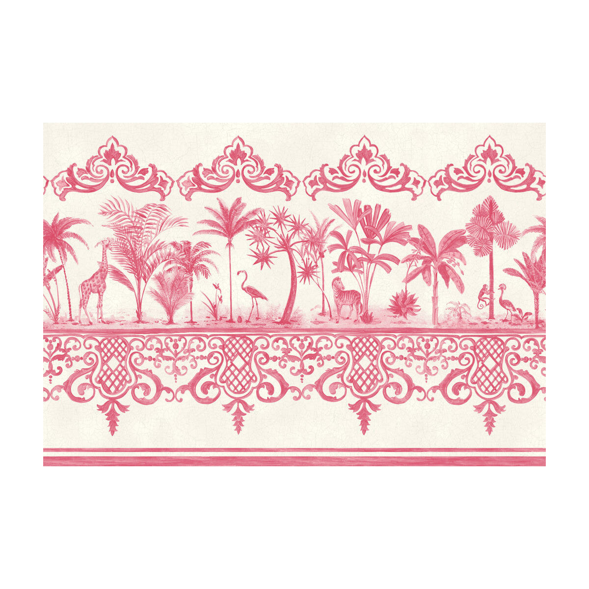 COLE & SON ROU BORDER ROSE PINK