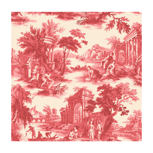 COLE & SON VILLANDRY RED