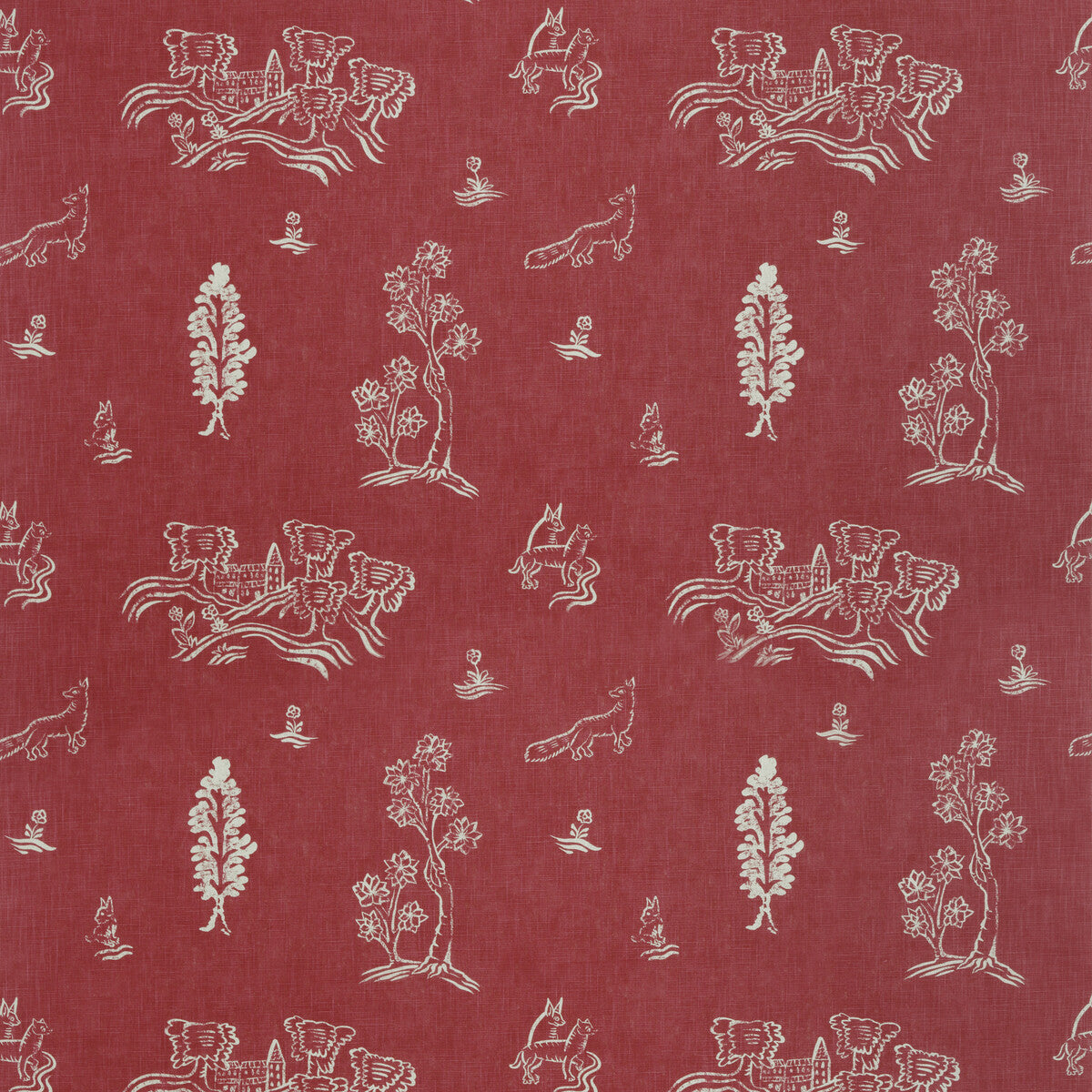 KRAVET COUTURE FRIENDLY FOLK HUNTSMAN RED