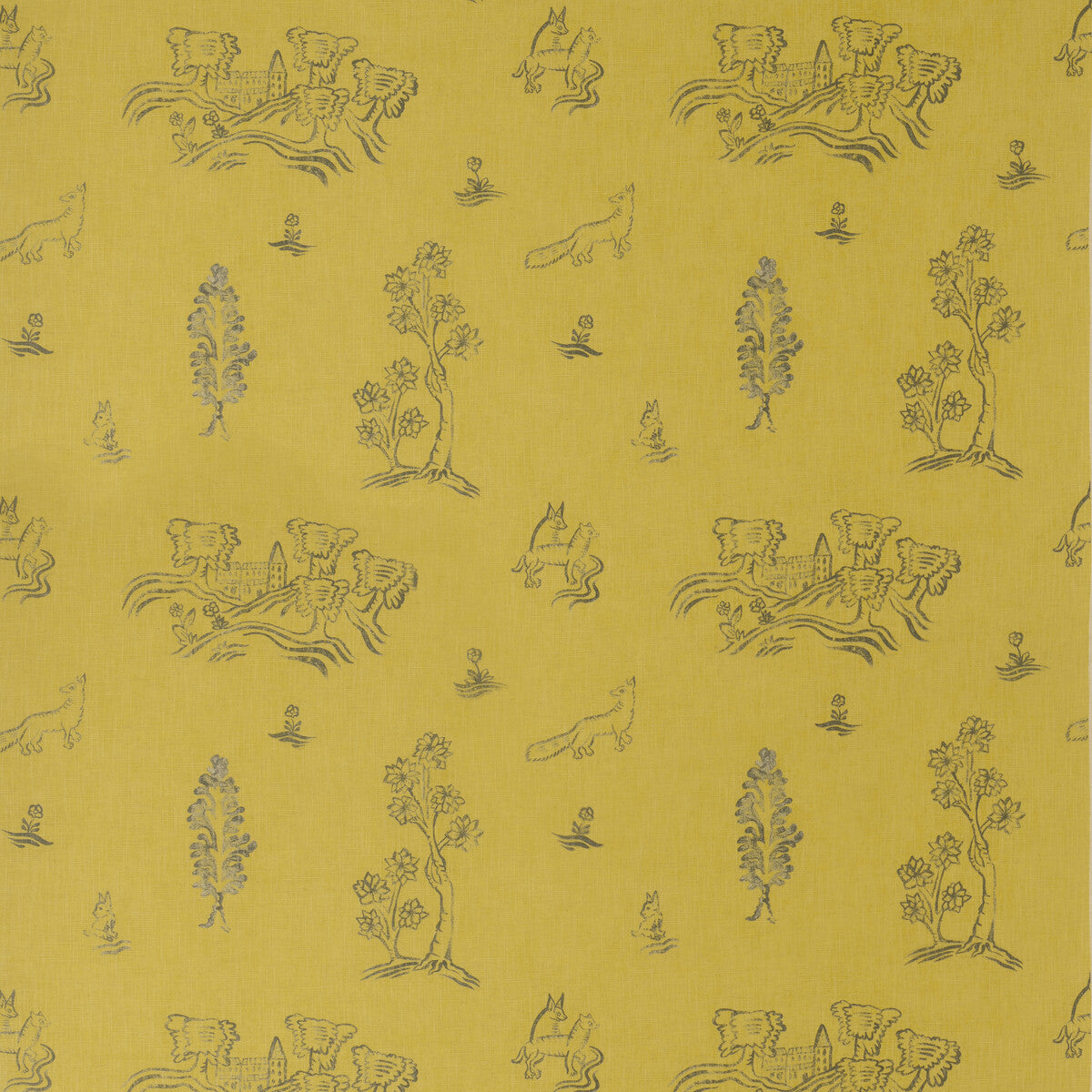 KRAVET COUTURE FRIENDLY FOLK PROVENCAL YELLOW