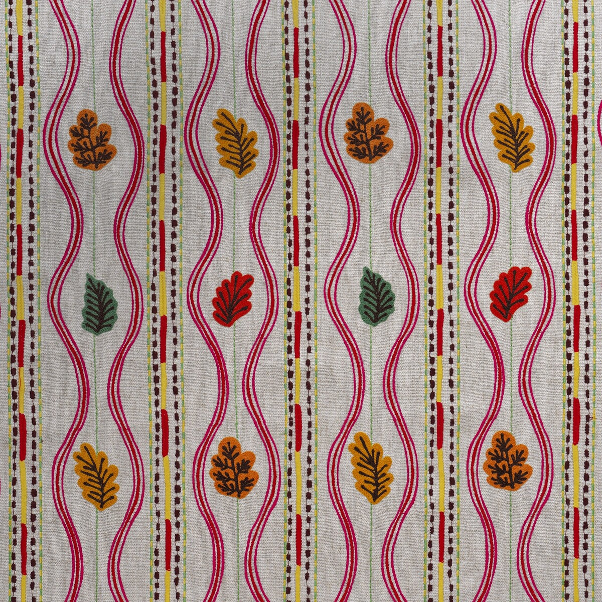 KRAVET COUTURE FALLING LEAVES MULTI