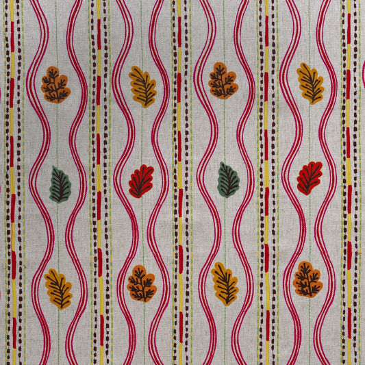 KRAVET COUTURE FALLING LEAVES MULTI