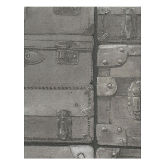 KRAVET COUTURE LUGGAGE GUNMETAL