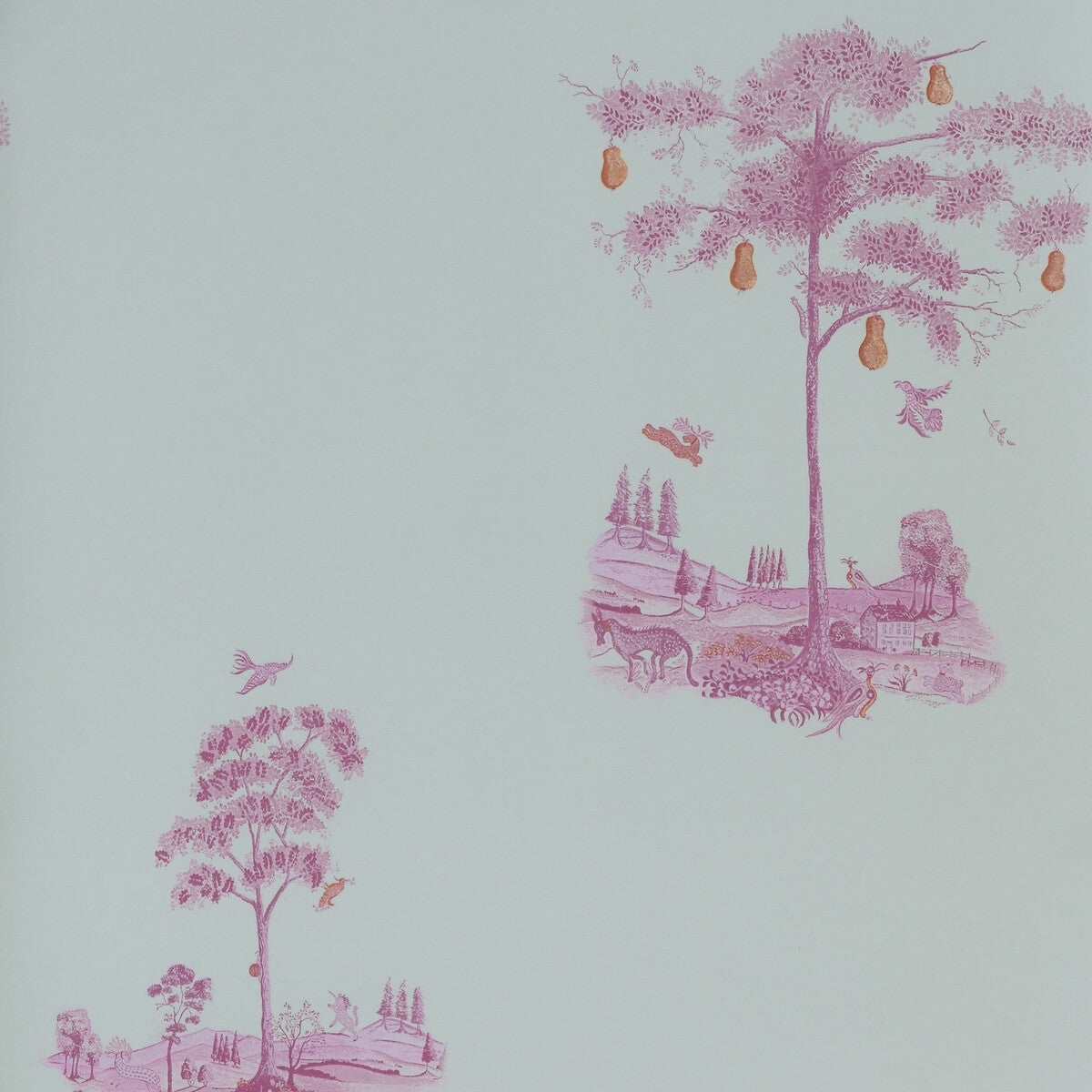 KRAVET COUTURE PEAR TREE SUNRISE PINK
