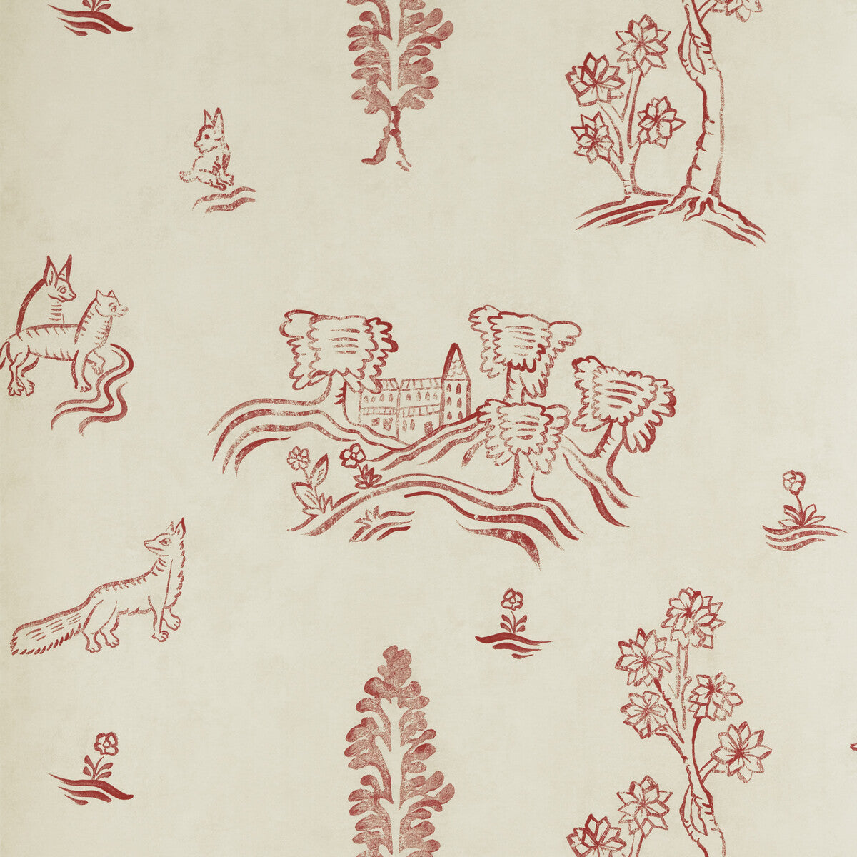 KRAVET COUTURE WYCHWOOD HUNTSMAN RED