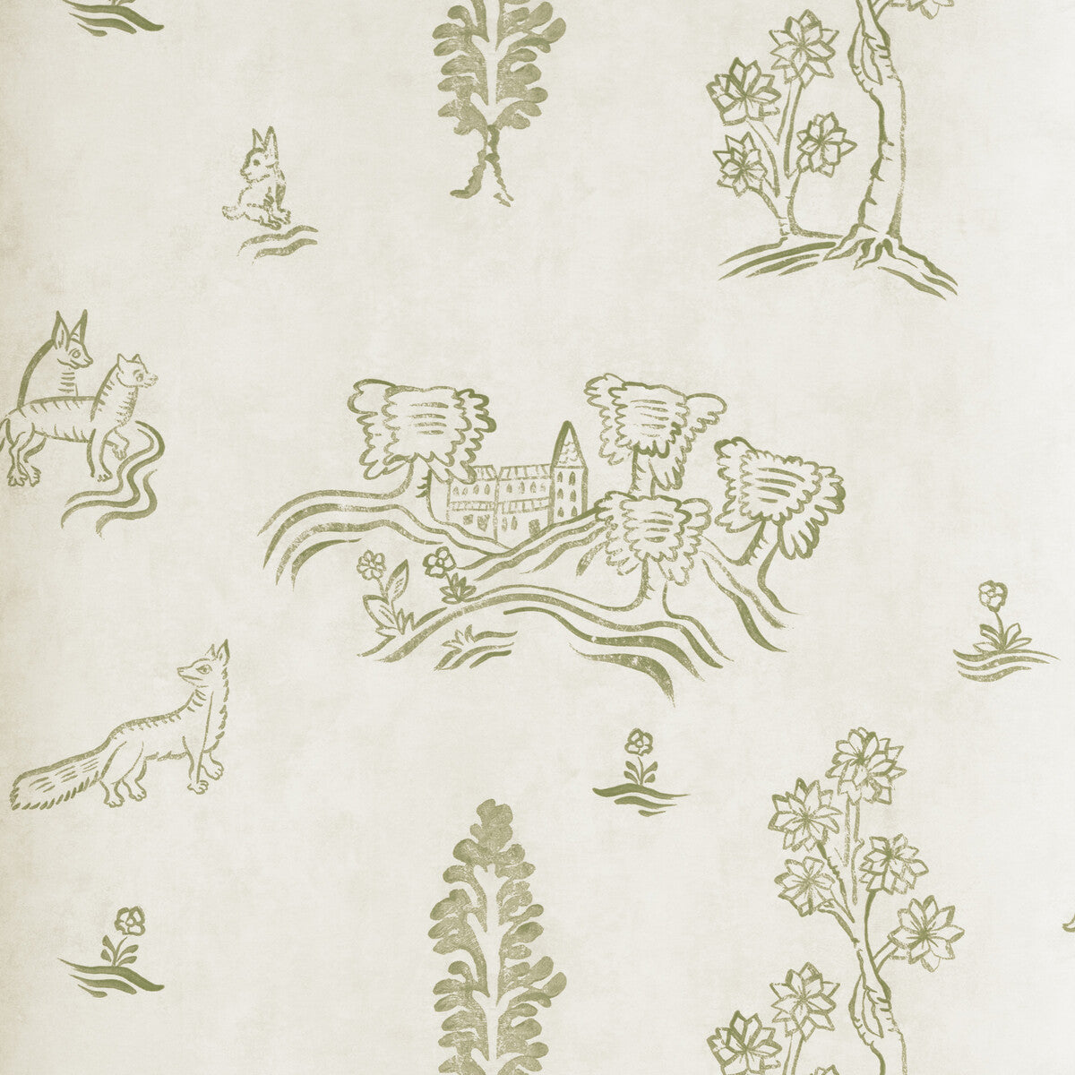 KRAVET COUTURE WYCHWOOD BASIL GREEN