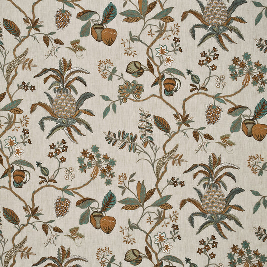 G P & J BAKER EXOTIC PINEAPPLE LINEN SAGE/DOVE