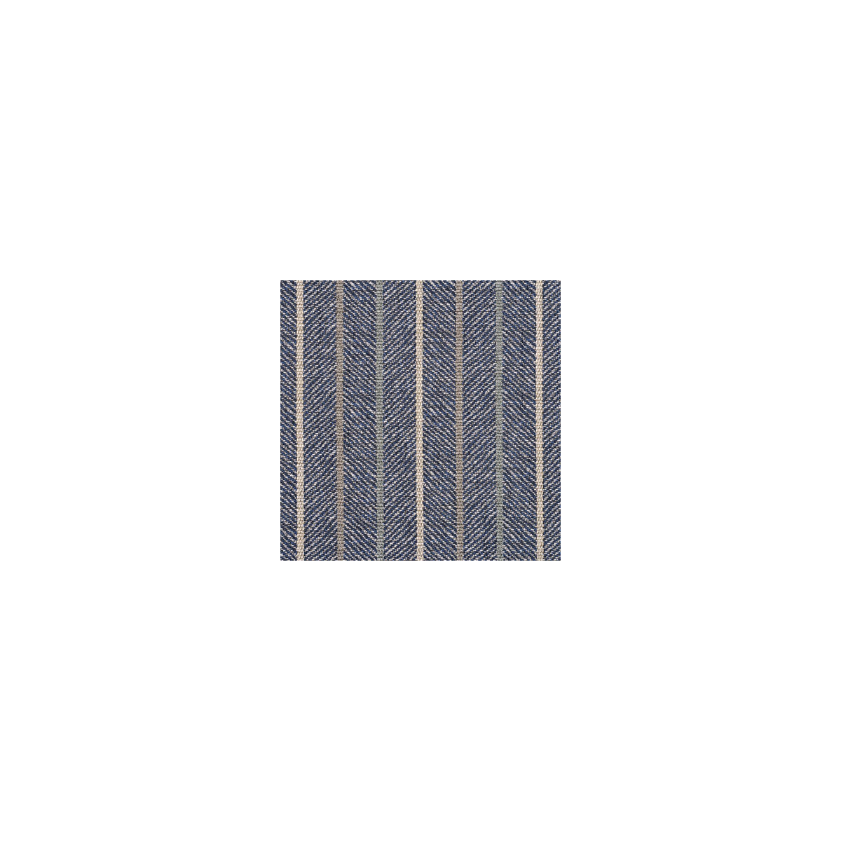 G P & J BAKER SILVERTON STRIPE INDIGO
