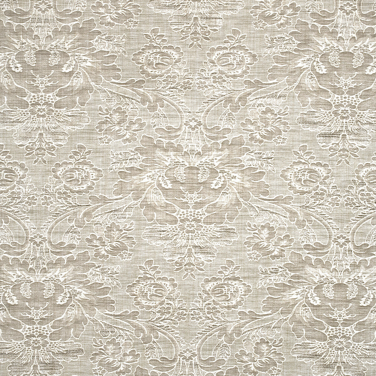 G P & J BAKER HARTBURY DAMASK IVORY