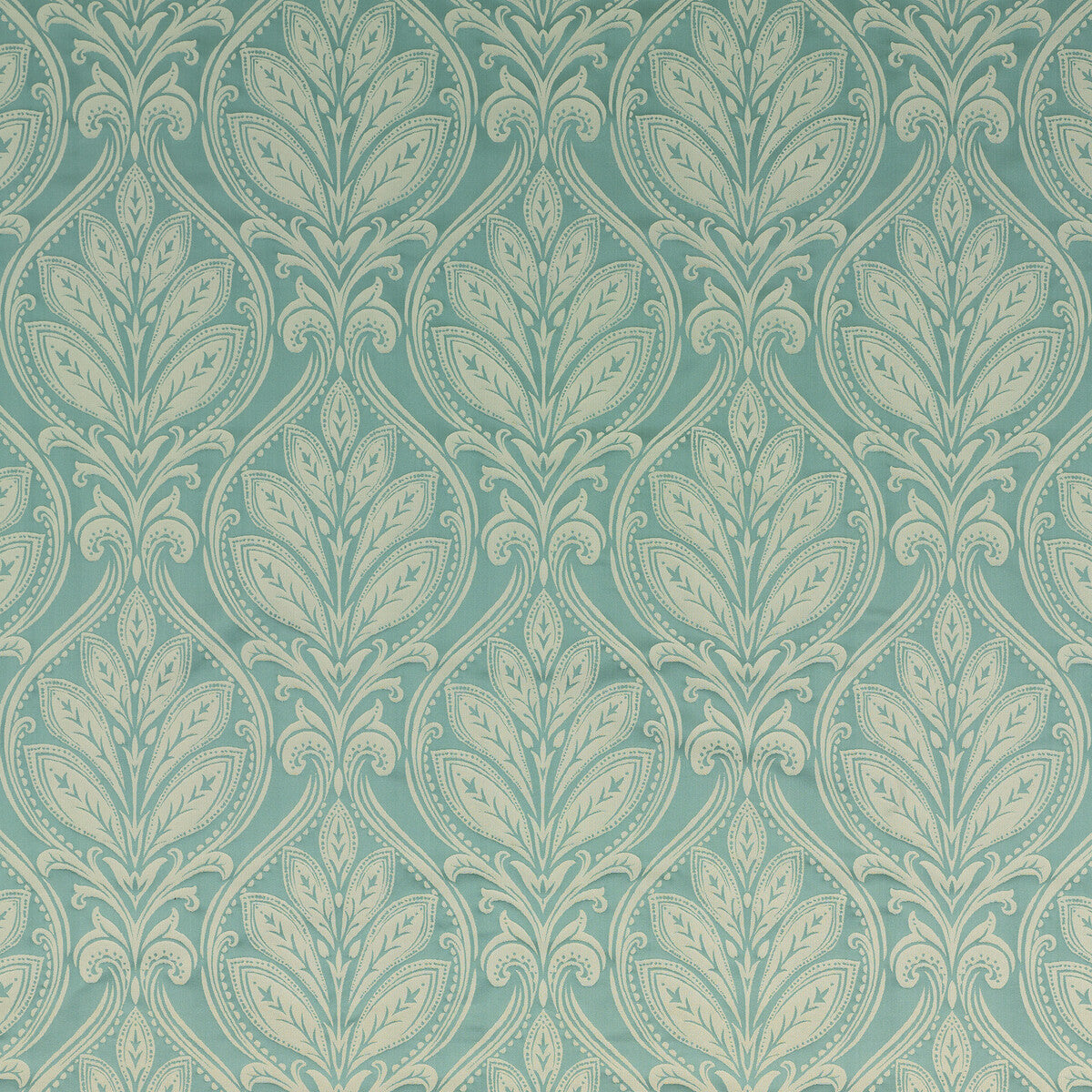 G P & J BAKER RYECOTE DAMASK AQUA