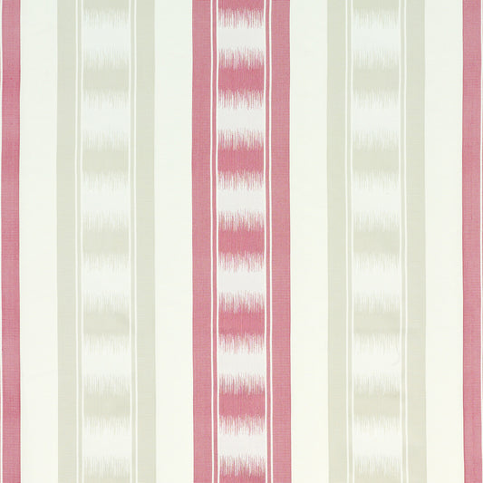 G P & J BAKER RYECOTE STRIPE ROYAL RED/BRONZE