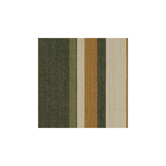 G P & J BAKER DRUMMOND STRIPE GOLD/SEPIA