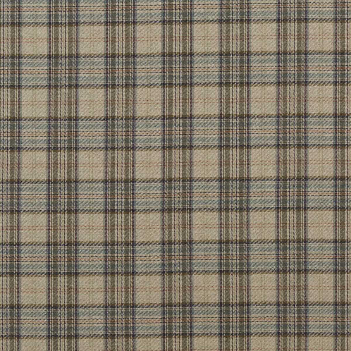 G P & J BAKER VICTORIA PLAID SOFT JADE
