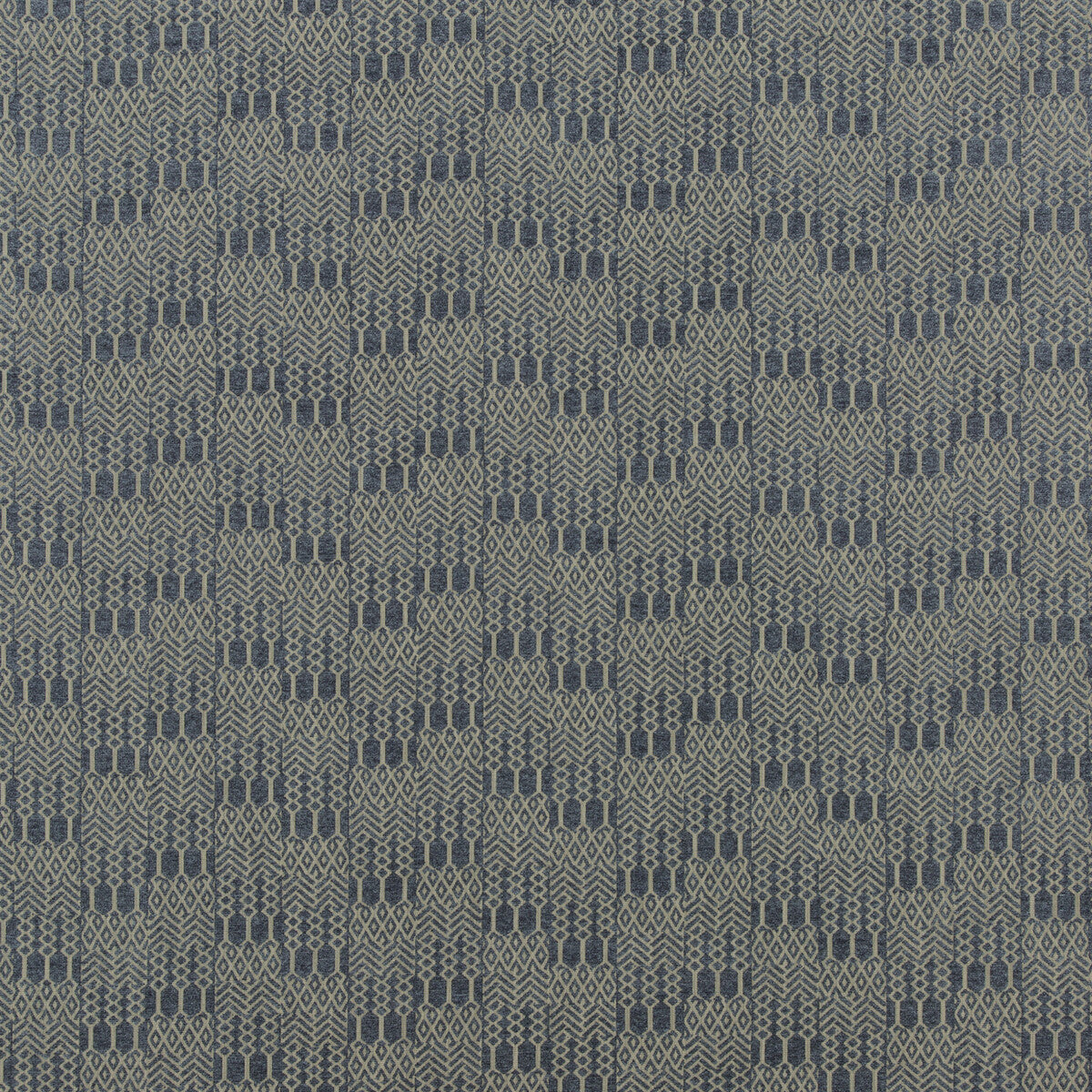 G P & J BAKER CHIMNEY WEAVE SAPPHIRE