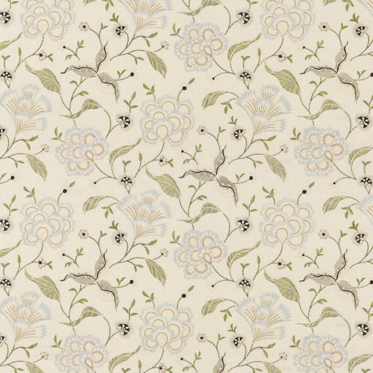 G P & J BAKER LAMORNA EMBROIDERY LINEN