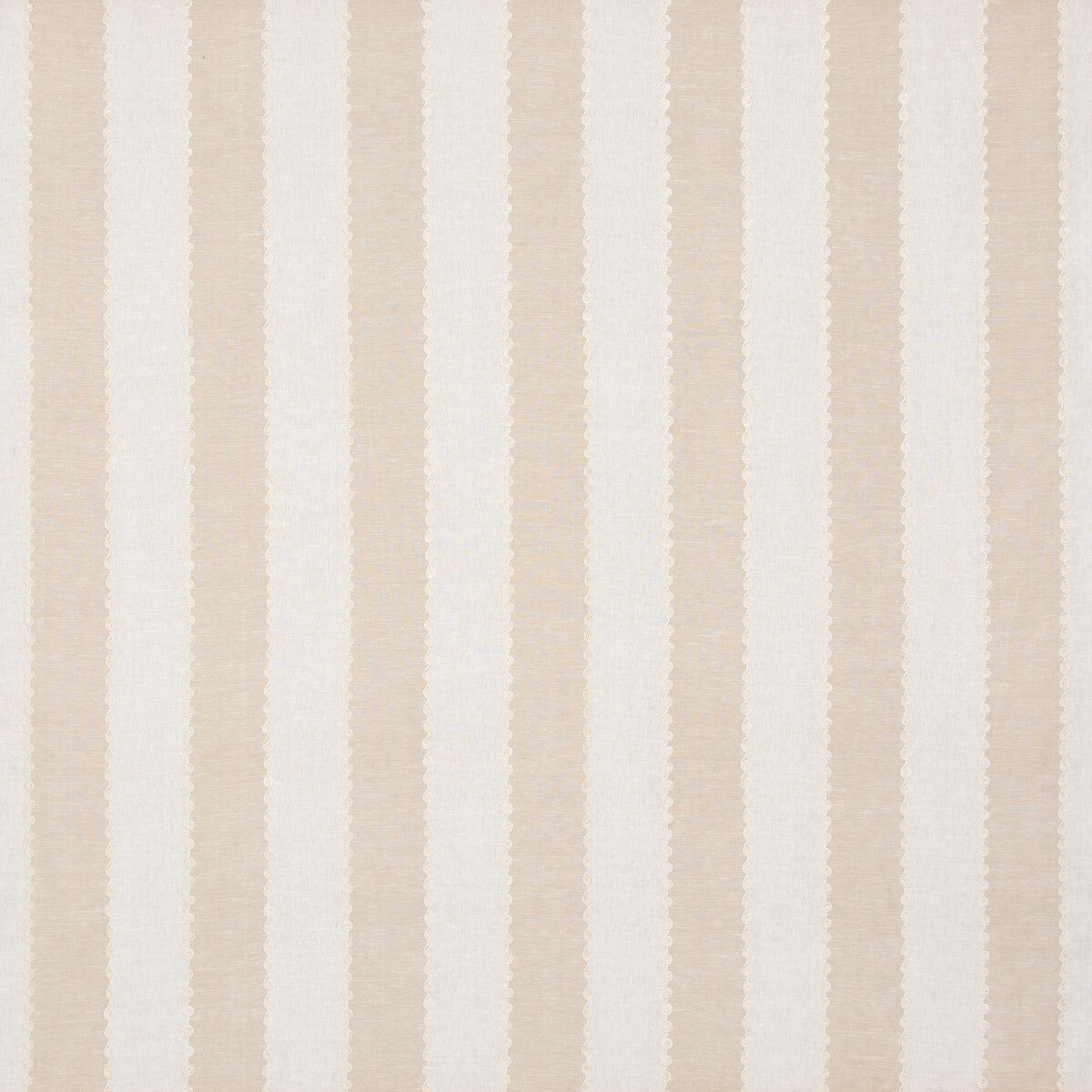 G P & J BAKER ASHMORE STRIPE PARCHMENT