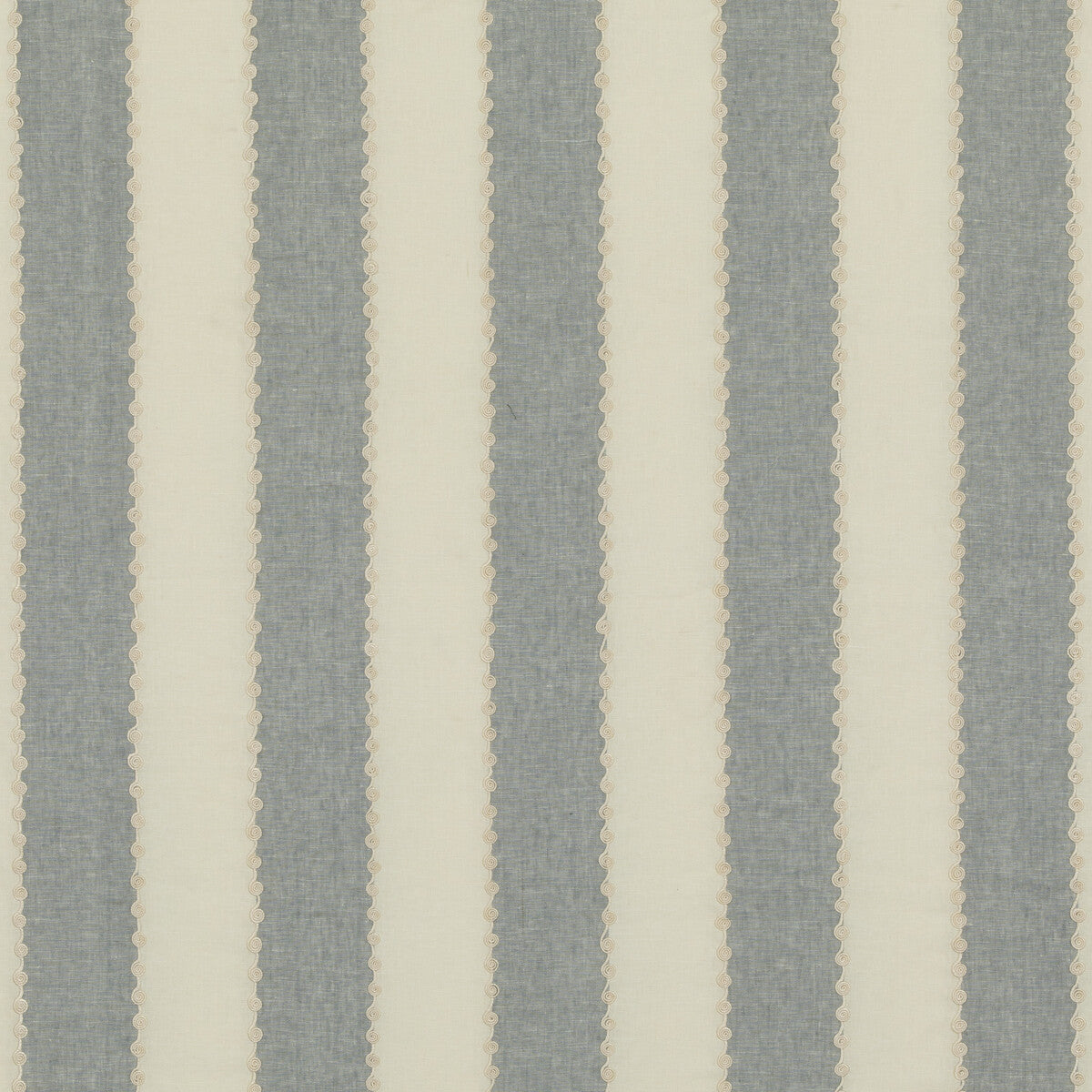 G P & J BAKER ASHMORE STRIPE BLUE
