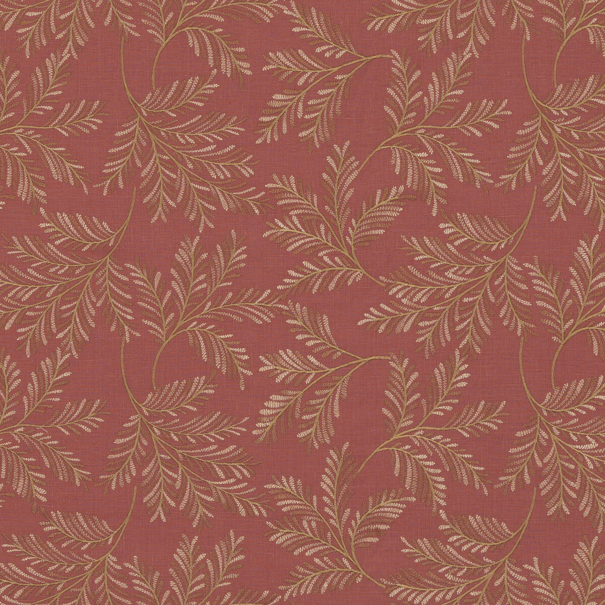 G P & J BAKER CHELSEA FERN RED
