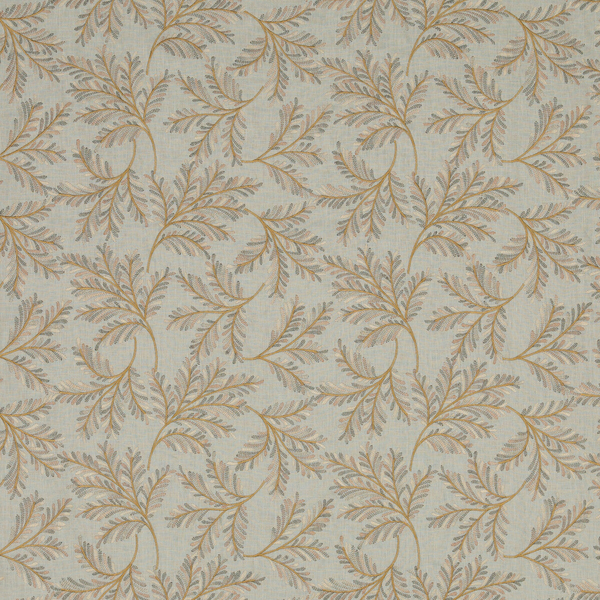 G P & J BAKER CHELSEA FERN AQUA/BRONZE