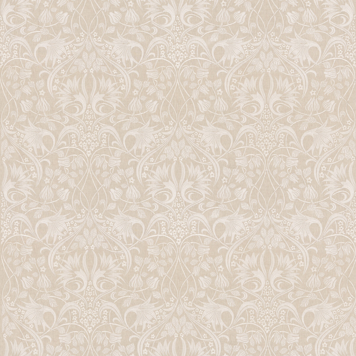 G P & J BAKER FRITILLERIE EMBROIDERY NATURAL