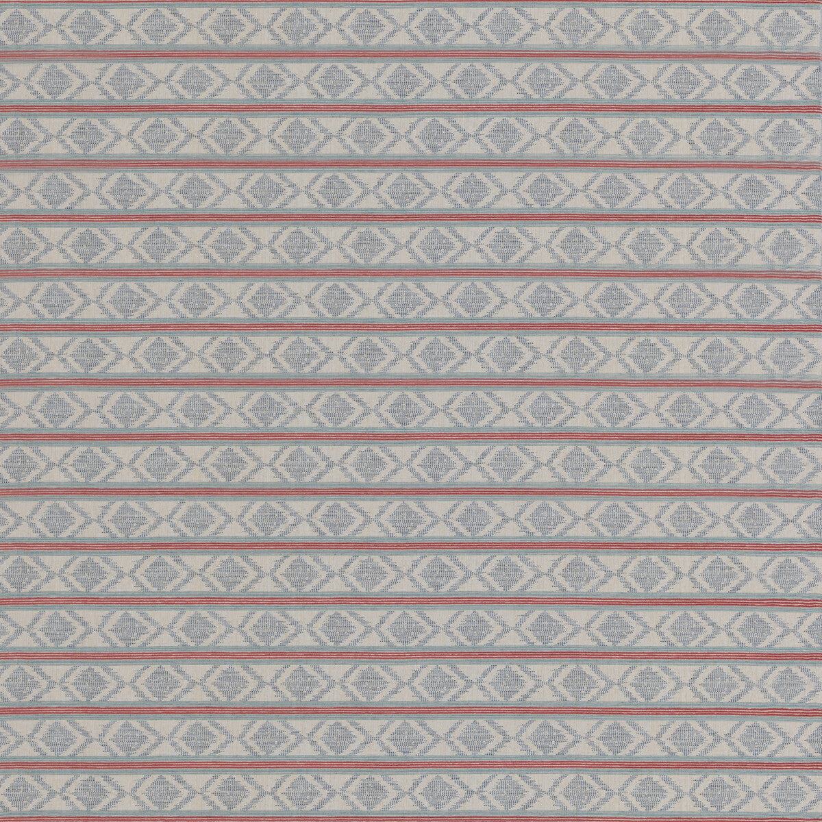 G P & J BAKER BURFORD STRIPE RED/BLUE