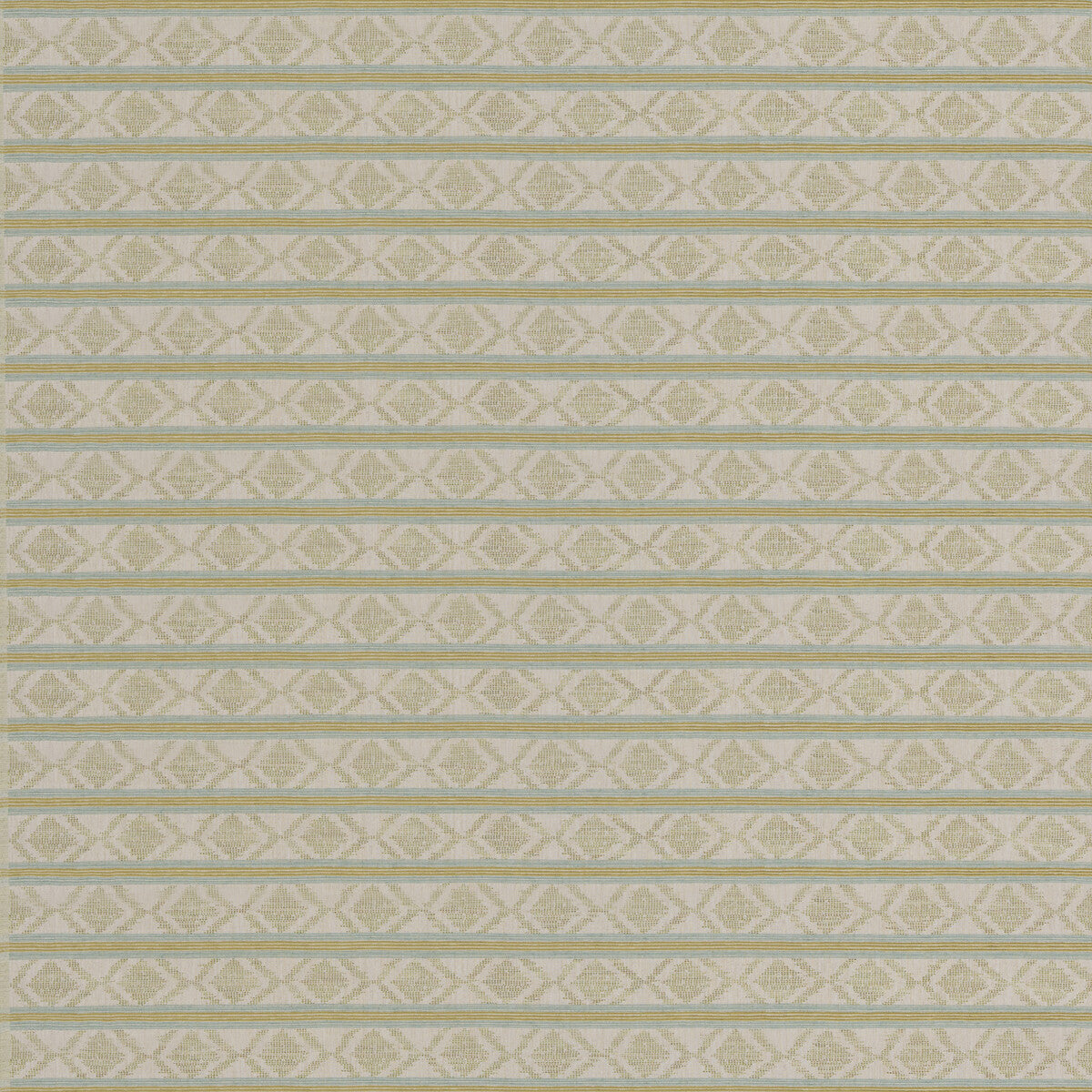 G P & J BAKER BURFORD STRIPE AQUA/GREEN