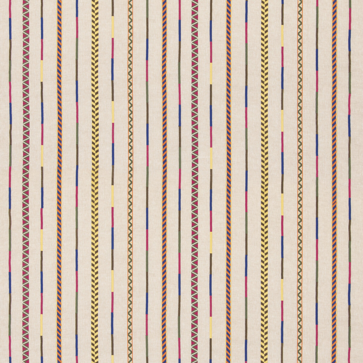 G P & J BAKER BACKDROP FUCHSIA/BLUE