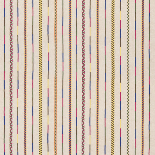 G P & J BAKER BACKDROP FUCHSIA/BLUE