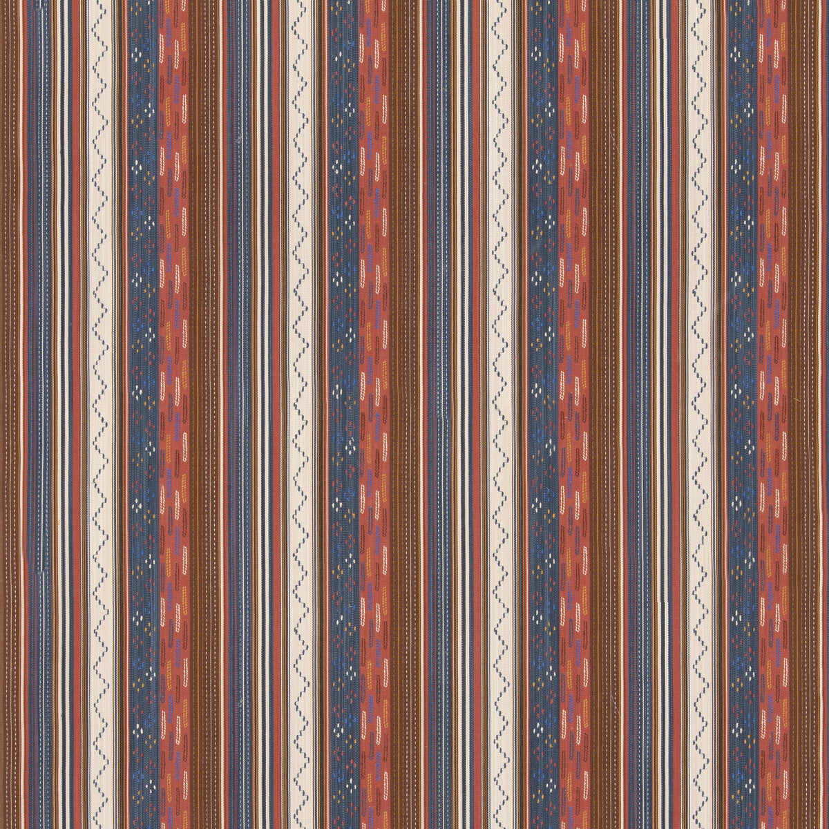 G P & J BAKER RUNAWAY CORAL/INDIGO