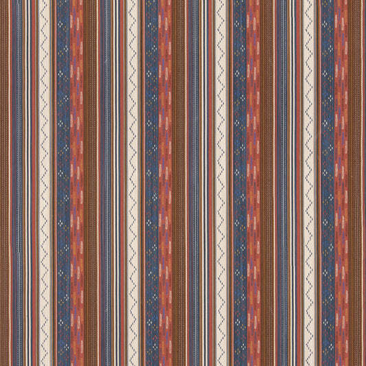 G P & J BAKER RUNAWAY CORAL/INDIGO